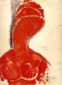 ヌード胸像 1915年 アメデオ・モディリアーニ